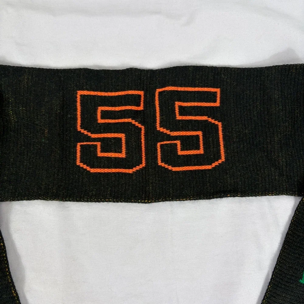 San Francisco Giants Ligo Sardines Tim Lincecum 55 Knit Scarf Baseball Fringe‎